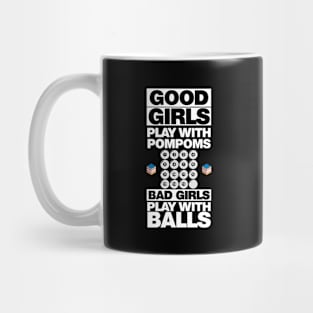 Billiards Bad Girls Play With Balls Pool Snooker Mug